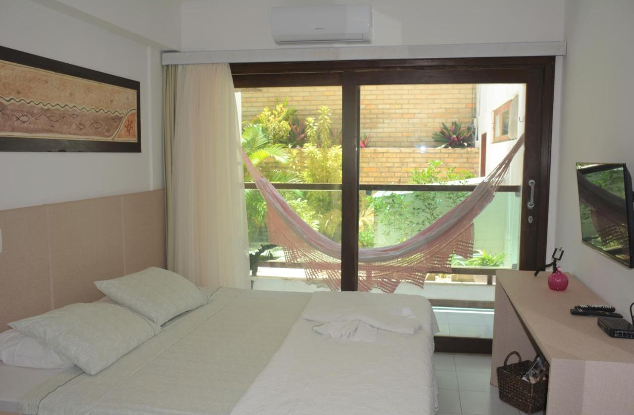 Aparthotel Araca Flat Beira Mar - Apto 310 Lateral Vista Jardim Natal